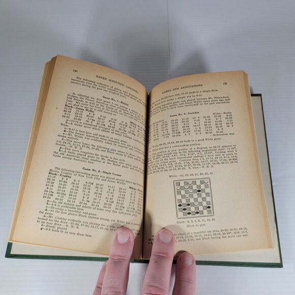 BANKS’ SCIENTIFIC CHECKERS By Newell Banks Rare‎ Volume From 1929 - Picture 6 of 11